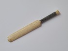 Rare 20 Century Miniature Carved Celluloid Cricket Bat