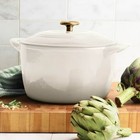 Tramontina 80131 503 Enameled Cast Iron 7-quart Covered Round Dutch Oven