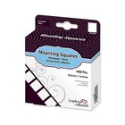  By 3l Mounting Squares Permanent  White 