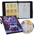 900 Card Binder 9 Pocket Game Sport Trading Card Album Folder -cyber       pikachu