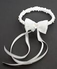 First Communion   Wedding Crown With Handmade Flowers And Tulle Veil Included