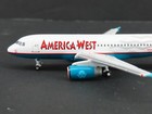 1 400 Gemini Jets Gjawe181 Die-cast America West Airbus A319 Aircraft N814aw