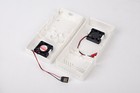 V3 White Case Dual Fans For Stratux Ads-b Kit Fits Ahrs Module And Gpyes