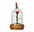 Disney Enchanted Rose Light-up Sketchbook Ornament 3-1 4      Beauty And The Beast
