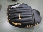 Rawlings Baseball Glove - Rh- Black -model Pl115bnc - 11 5 