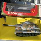 Vintage Lot 1983 Corgi Toys 904 German Tiger Tank   902 American Tank