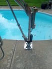 Spectrum Aquatics Pool Lift Chair Seat  Deck-mounted Pool Chair