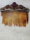 Antique Bakelite Celluloid Hair Comb