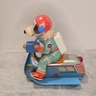 Vintage 1960s Masudaya Space Scooter Snoopy Astronaut Tin Toy Japan W box Review