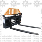 Wolverine Hydraulic Forks Skid Steer Attachment Ditch Witch Bobcat Cat