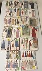 Lot 126 Vintage Sewing Patterns All  80s Mccalls Simplicity Butterick Unchecked