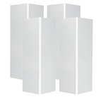 Garage Wall Protector Foam Guard For Parking Garages - Wall Edge 4 Pack Corner