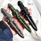 5 91inch-hand-carved Crystal Sword Multi-material Quartz Dagger Healing Gift
