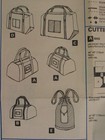 Amazing Vtg 79 Mccalls 6510 Bags   Totes In 3 Styles 2 Sizes Each Pattern Uc
