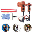 Tree Climbing Spike Set Pole Climbing Spurs Climber Gaffs strap Adjustable 100kg