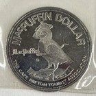 Macpuffin Dollar Token Cape Breton Tourist Assoc Canada Bluenose Expired 1981