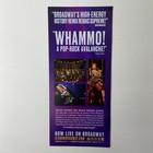 Six Musical Promo Ad Flyer Handbill New York City Nyc Broadway 2022