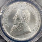 2018 South Africa Krugerrand 1 Rand 1oz Fine Silver Pcgs Ms70 First Day Of Issue