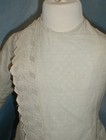Antique Child s Dress Victorian 1880 s White Cotton And Eyelet Bustle Museum
