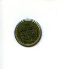 1964 Topps Bb Coin  1131 Mickey Mantle New York Yankees All Star Batting Righty
