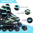 Adjustable Inline Skates For Kids And Teens Ages 4-16  All 8 Wheels Of Inline   