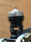 Vtg Cox  049 Airplane Engine With Metal Gas Tank   Propeller  Piston Moves Atrc3