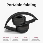 Bluetooth Headphones Wireless Noise Cancelling Stereo Earphones Over Ear Headset