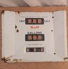 Gulf Gas Pump Face