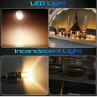 10pcs 1445 Warm White Light Led Bulb 18 Volt Bayonet Base Bulb For Lionel Trains