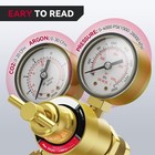 Argon And Carbon Dioxide Regulator Pressure Gauge Gas Welding Regulator