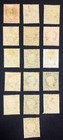 Momen  Gambia Sg  21-34 1886-93 All Shades Crown Ca Mint Og H   410 Lot  68155
