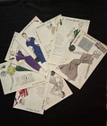 Brunner - Fashion Portfolio For Women Bowlers  6x9   8 Dress skirt  1 Color Card