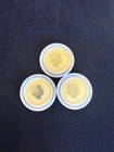 2011 Australia Lunar Rabbit 1 20 Oz Gold   999 Colorized In Capsule