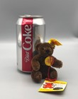 Vintage Steiff Miniature Dark Chocolate Brown Mohair Original Teddy Bear 0206 11