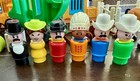 Vintage Fisher-price Little People Western Town  934 1983  Complete