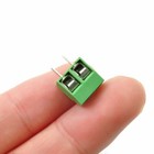 10 Pcs 2-pin Screw Terminal Block Connector 5 08mm Pcb Mount Green Kf301-2p 10x