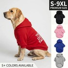 Winter Dog Hoodie Jacket Warm Pet Coat Puppy Clothe S For S To 9xl