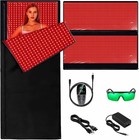 Red Light Therapy Mat 2560 Leds 660nm 850nm Infrared Body Pain Relief Blanket