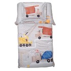 Bedtime Originals Construction Zone Twin Quilt   Pillow Sham Set