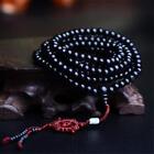 Tibetan Sandalwood Buddhist Buddha 216 Prayer Beads Mala Necklace Bracelet
