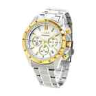 Seiko Spirit Sbtr024 White Dial Chronograph Stainless Steel Men s Quartz Watch