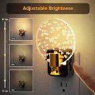 Night Light  Dimmable Night Lights Plug Into Wall 2 Pack  Bubble Nightlight With