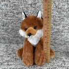 The Petting Zoo Plush Red Fox Floppy Stuffed Plush Animal Toy Nwt