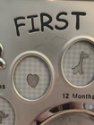 Malden Baby First Year Photo Frame 13 Opening Silver Birth To 12 Months 6987-13