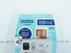 New - Fujifilm Instax Mini Se Instant Print Film Camera Grey Exp 08 27