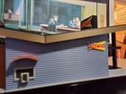 Sonic Drive In Assembled Print On Demand S Scale Building-diorama
