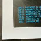 Wilco Authentic Concert Poster 2007 North American Tour - Methane Studios