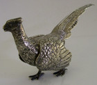 Large 7inch 197g Rare Sterling Silver Pheasant Bird Figure 1973 Hunting Shooting