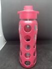 Lifefactory 22-ounce Active Flip Cap Glass Water Bottle Lot Of  3 