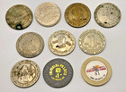Vintage Casino  1 Chip Token Lot Las Vegas Fremont Excalibur Imperial Palace 10p